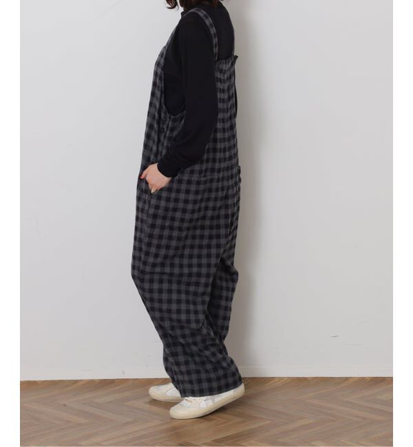 journal standard luxe「シャギーチェック フィッシャーオーバーオール」|オールインワン|