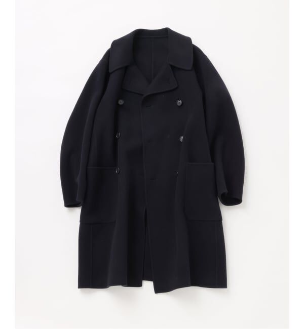 JOURNAL STANDARD「《予約》【FOLL / フォル】sp160s wool rever p coat」|ピーコート|ネイビー