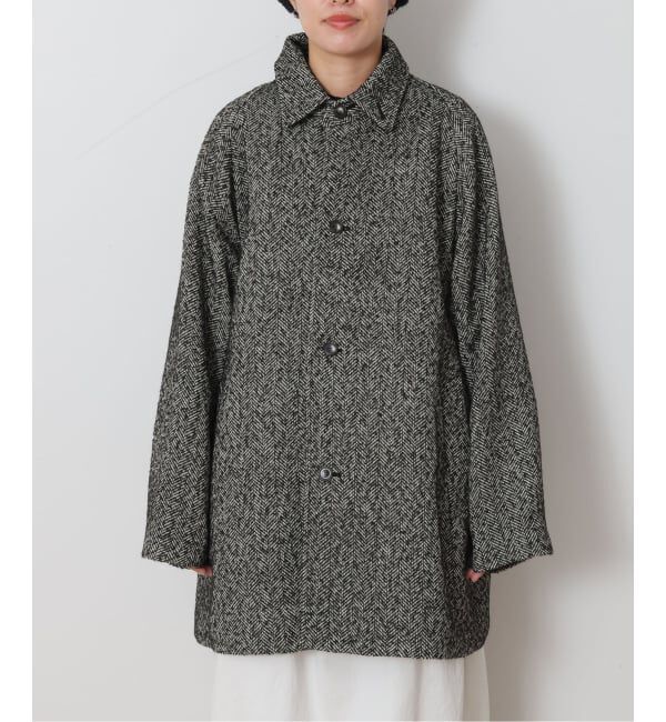 journal standard luxe「《予約》ライクツィード ステンコート」|ステンカラーコート|