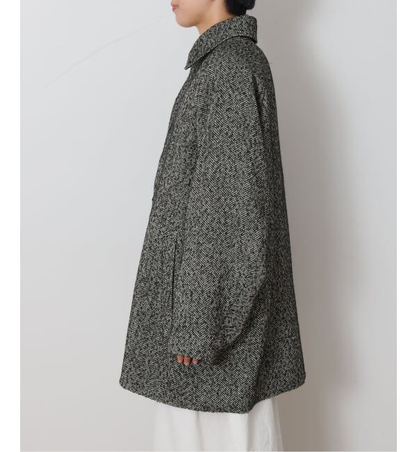 journal standard luxe「《予約》ライクツィード ステンコート」|ステンカラーコート|
