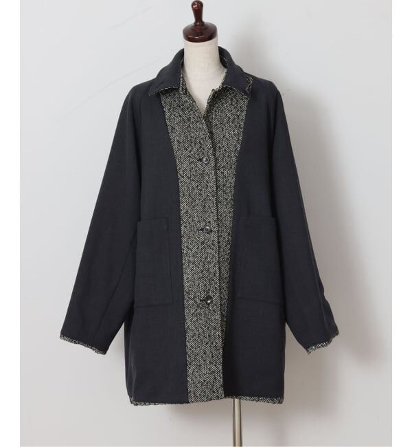 journal standard luxe「《予約》ライクツィード ステンコート」|ステンカラーコート|