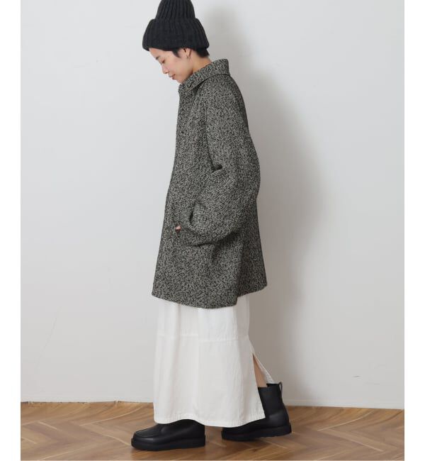 journal standard luxe「《予約》ライクツィード ステンコート」|ステンカラーコート|