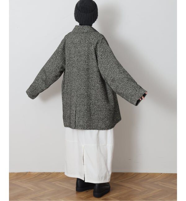 journal standard luxe「《予約》ライクツィード ステンコート」|ステンカラーコート|
