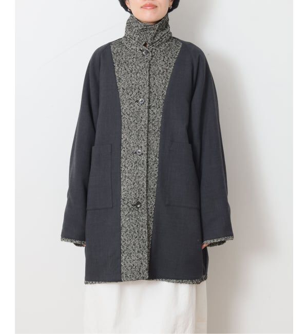 journal standard luxe「《予約》ライクツィード ステンコート」|ステンカラーコート|