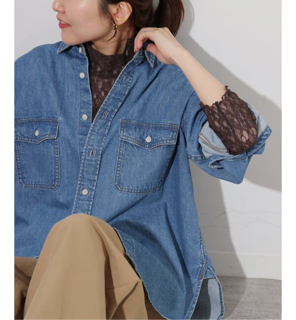 JOURNAL STANDARD relume「《予約》フラワーシアーレースタートルネック」|Tシャツ・カットソー|