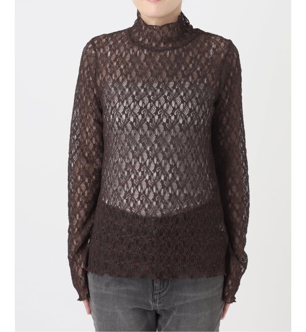 JOURNAL STANDARD relume「《予約》フラワーシアーレースタートルネック」|Tシャツ・カットソー|