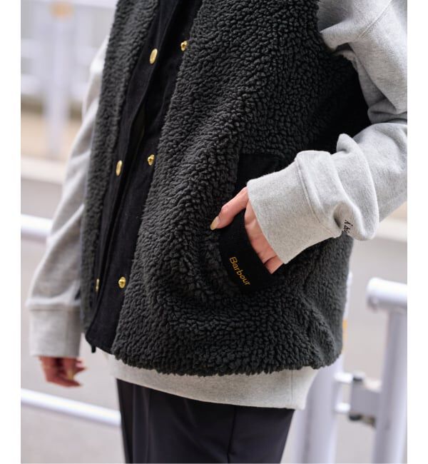 JOURNAL STANDARD relume「《追加予約》【BARBOUR/バブアー】DULSIE LINER：ボアベスト」|ダウンベスト・ベスト|