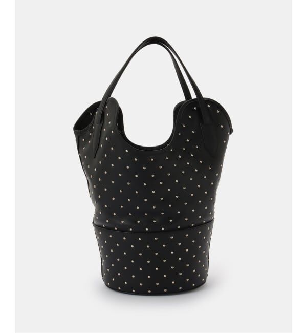 journal standard L'essage「J&M DAVIDSON/ジェイ＆エム デヴィッドソン RAY BUCKET S STUDDED バッグ」|ハンドバッグ|