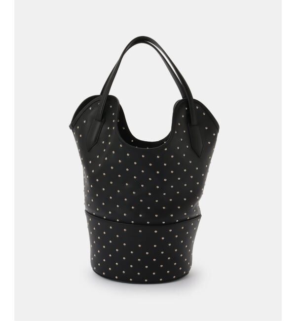 journal standard L'essage「J&M DAVIDSON/ジェイ＆エム デヴィッドソン RAY BUCKET S STUDDED バッグ」|ハンドバッグ|