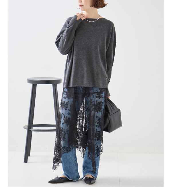 journal standard L'essage「《予約》カシミヤMIXプルオーバー」|ニット・セーター|