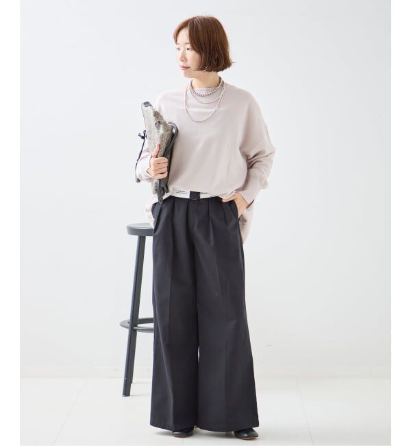 journal standard L'essage「《予約》カシミヤMIXプルオーバー」|ニット・セーター|