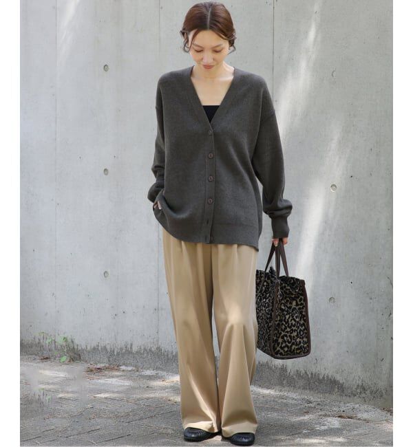 JOURNAL STANDARD relume「《一部WEB限定追加予約2》ジャガードルーズニットカーディガン」|カーディガン|
