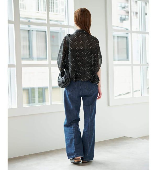 U by SPICK&SPAN「《WEB限定 / 追加》ハイライズストレートデニム」|デニム|