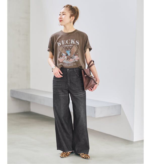 Spick and Span「5 1/2 DEEP RISELOOSE DENIM」|デニム|
