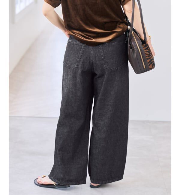 Spick and Span「5 1/2 DEEP RISELOOSE DENIM」|デニム|
