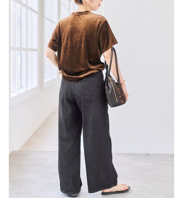 Spick and Span「5 1/2 DEEP RISELOOSE DENIM」|デニム|