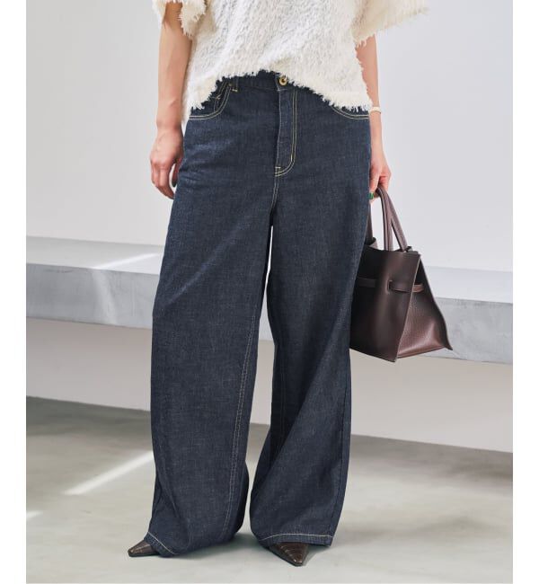 Spick and Span「5 1/2 DEEP RISELOOSE DENIM」|デニム|
