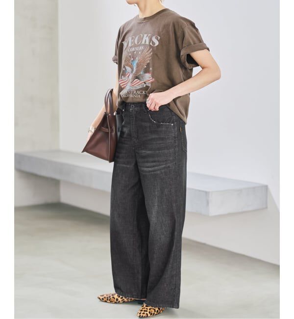 Spick and Span「5 1/2 DEEP RISELOOSE DENIM」|デニム|