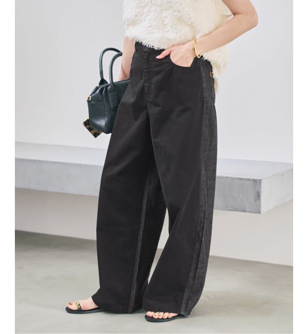 Spick and Span「5 1/2 DOCKING DENIM」|デニム|ブラック