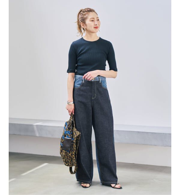 Spick and Span「5 1/2 DOCKING DENIM」|デニム|