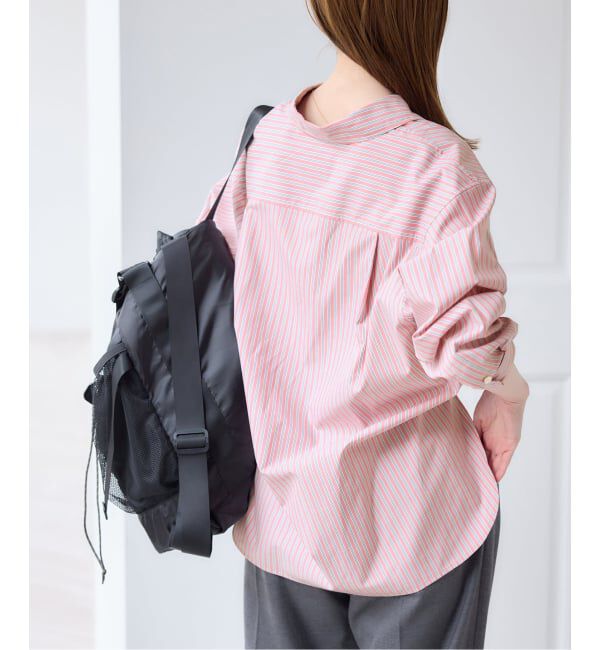 U by SPICK&SPAN「ラウンドヘムオーバーサイズシャツ」|シャツ・ブラウス|