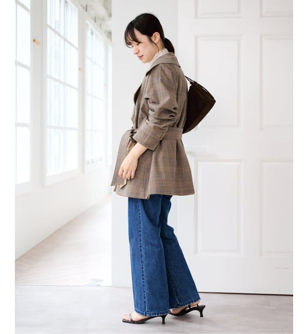 U by SPICK&SPAN「リバーシブルミドルトレンチコート」|トレンチコート|