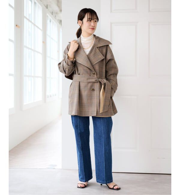 U by SPICK&SPAN「リバーシブルミドルトレンチコート」|トレンチコート|