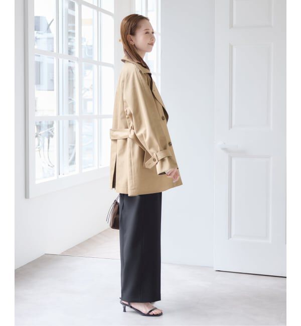 U by SPICK&SPAN「リバーシブルミドルトレンチコート」|トレンチコート|
