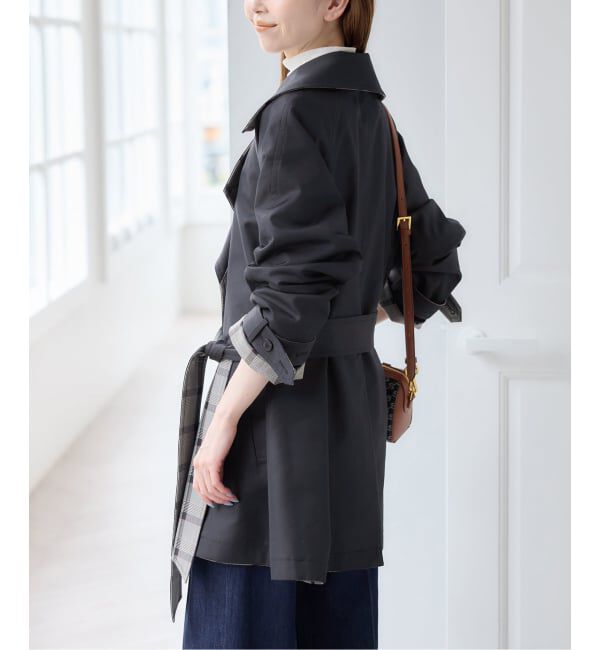 U by SPICK&SPAN「リバーシブルミドルトレンチコート」|トレンチコート|