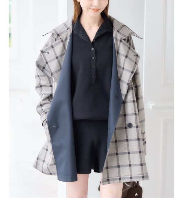 U by SPICK&SPAN「リバーシブルミドルトレンチコート」|トレンチコート|