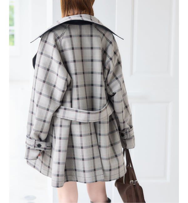 U by SPICK&SPAN「リバーシブルミドルトレンチコート」|トレンチコート|