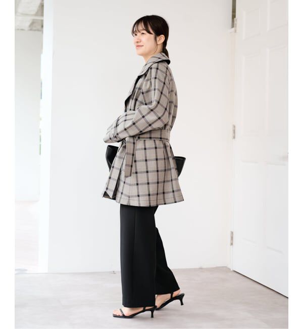 U by SPICK&SPAN「リバーシブルミドルトレンチコート」|トレンチコート|