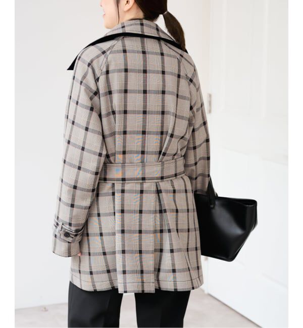 U by SPICK&SPAN「リバーシブルミドルトレンチコート」|トレンチコート|