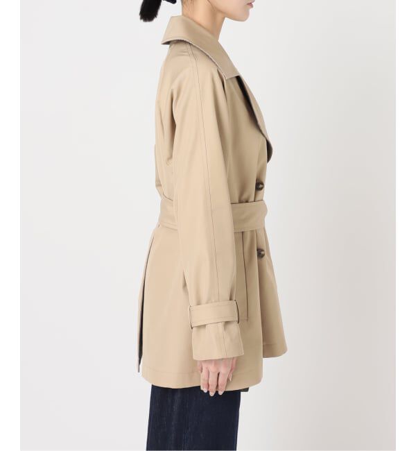U by SPICK&SPAN「リバーシブルミドルトレンチコート」|トレンチコート|