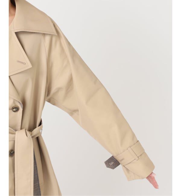 U by SPICK&SPAN「リバーシブルミドルトレンチコート」|トレンチコート|