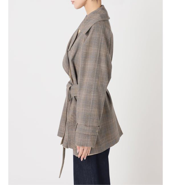 U by SPICK&SPAN「リバーシブルミドルトレンチコート」|トレンチコート|