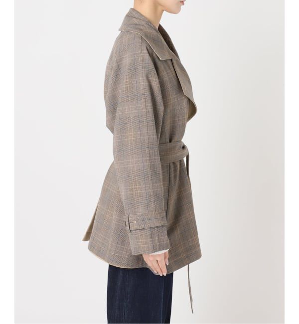 U by SPICK&SPAN「リバーシブルミドルトレンチコート」|トレンチコート|