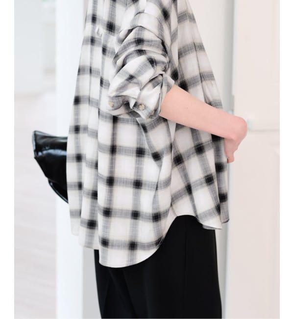 U by SPICK&SPAN「チェック 2WAYシャツ」|シャツ・ブラウス|