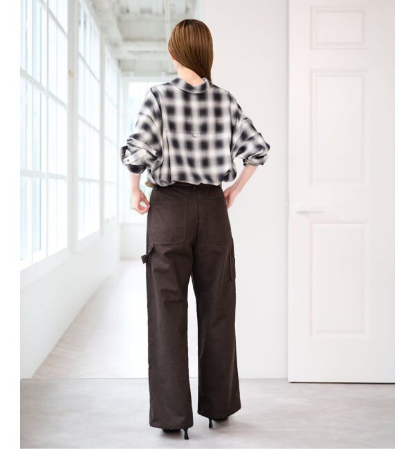 U by SPICK&SPAN「チェック 2WAYシャツ」|シャツ・ブラウス|