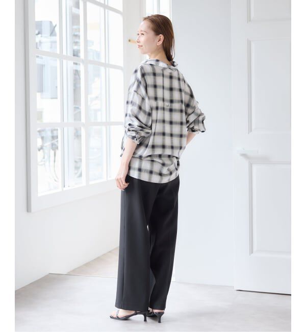 U by SPICK&SPAN「チェック 2WAYシャツ」|シャツ・ブラウス|