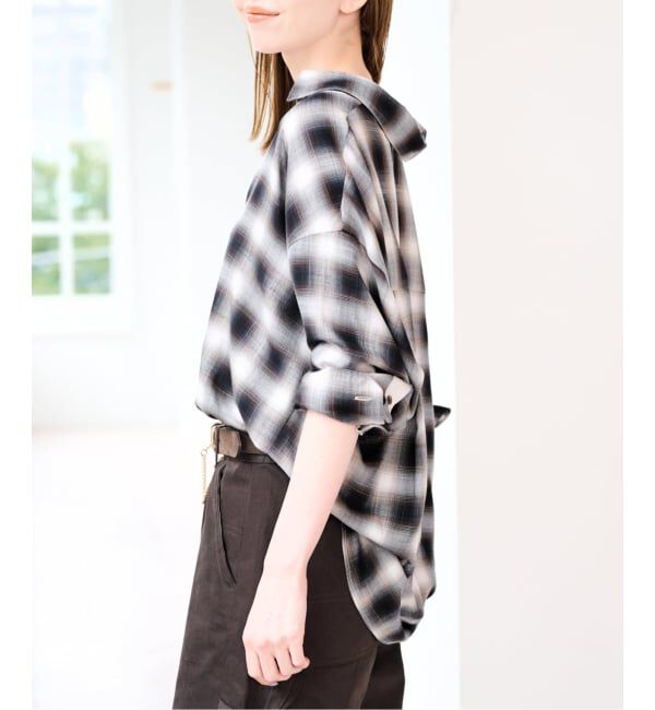 U by SPICK&SPAN「チェック 2WAYシャツ」|シャツ・ブラウス|