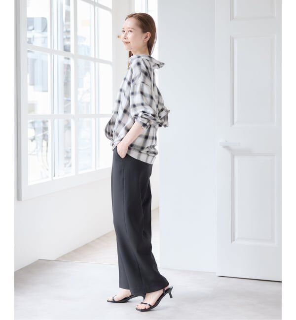 U by SPICK&SPAN「チェック 2WAYシャツ」|シャツ・ブラウス|