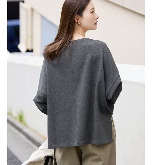 FRAMeWORK「ライトダンボールポンチョプルオーバー」|Tシャツ・カットソー|
