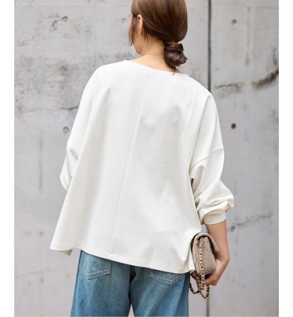 FRAMeWORK「ライトダンボールポンチョプルオーバー」|Tシャツ・カットソー|