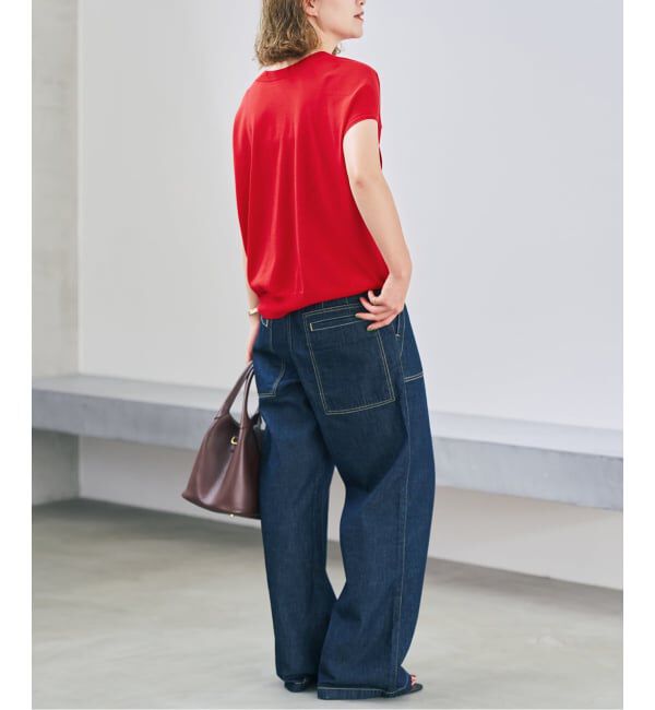Spick and Span「2WAYスリーブプルオーバー」|ニット・セーター|