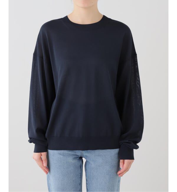 Spick and Span「2WAYスリーブプルオーバー」|ニット・セーター|