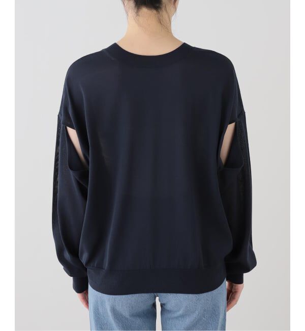 Spick and Span「2WAYスリーブプルオーバー」|ニット・セーター|