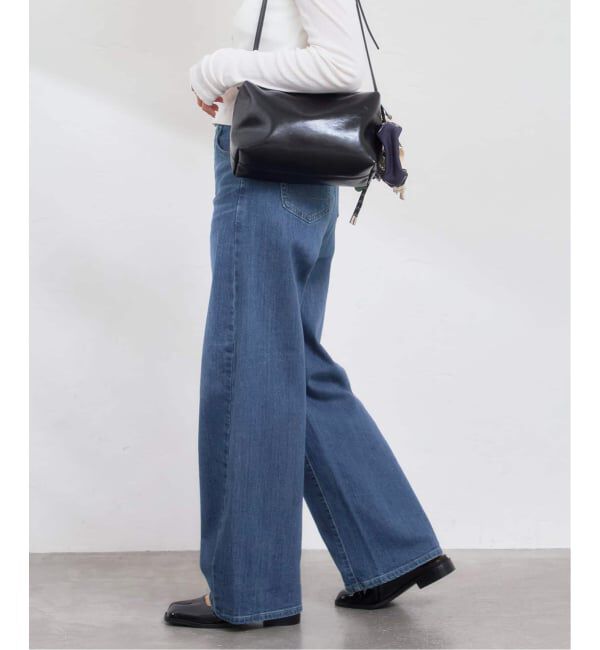 U by SPICK&SPAN「《 追加 / 新色 》SOMETHING / サムシング HANA CURVE TAPERED」|デニム|