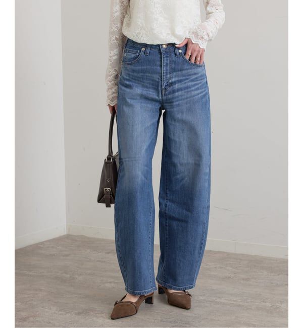 U by SPICK&SPAN「《 追加 / 新色 》SOMETHING / サムシング HANA CURVE TAPERED」|デニム|