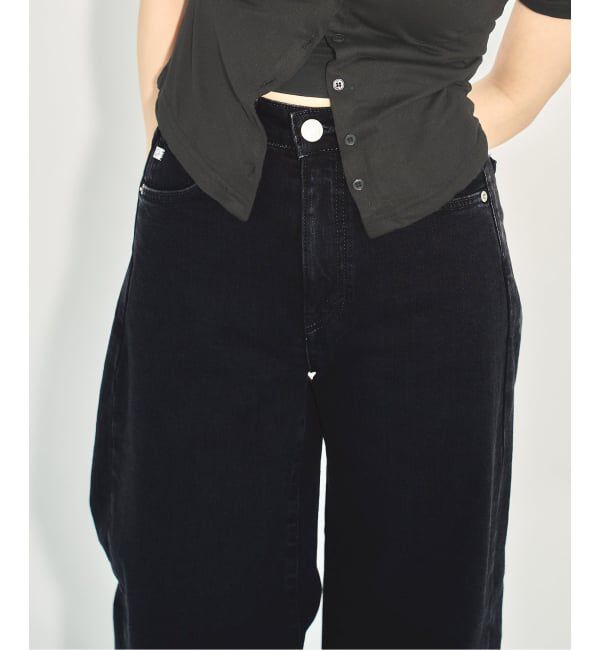 U by SPICK&SPAN「《 追加 / 新色 》SOMETHING / サムシング HANA CURVE TAPERED」|デニム|